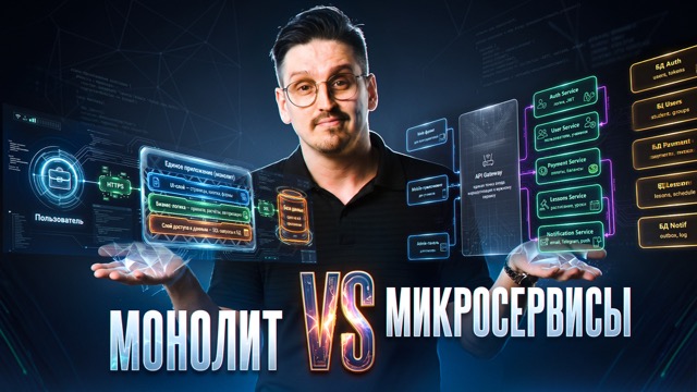 Урок 19. Архитектура IT-систем: монолит vs микросервисы